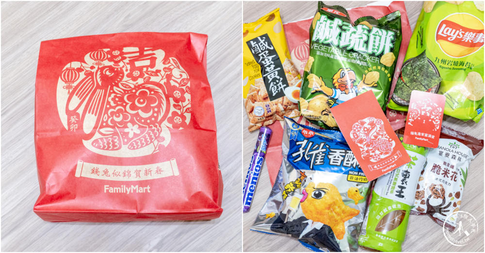 2023超商福袋》全家福兔好運福袋開箱|開賣時間.福袋價格.福袋獎項內容