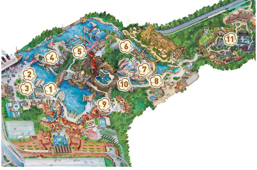 2026最新東京迪士尼爆米花桶地圖(陸地+海洋)爆米花桶位置/價錢/口味/詳細攻略