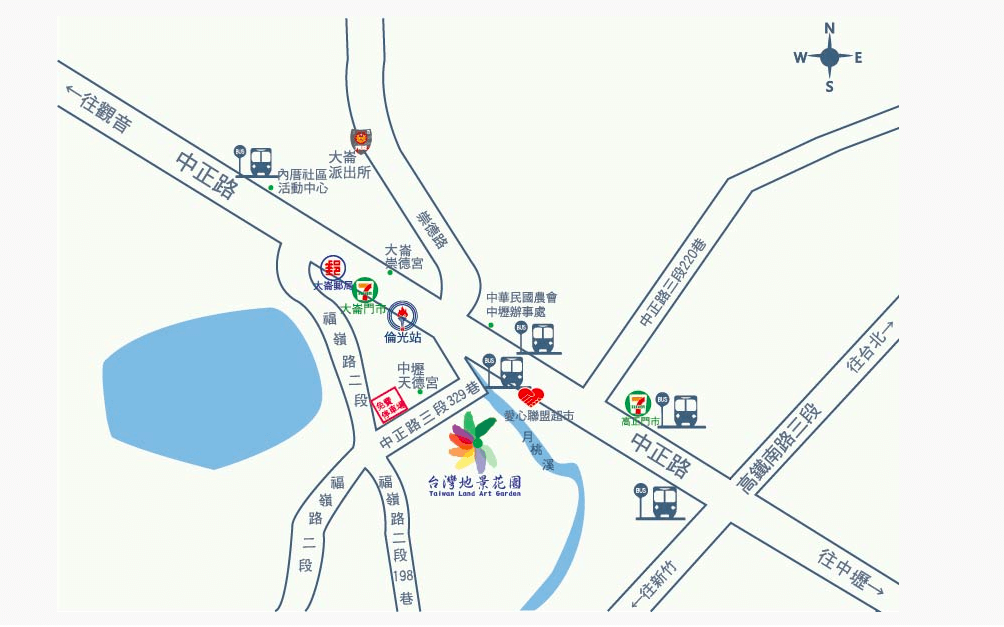 桃園中壢景點》台灣地景花園│親子遊戲樂園.溪流水上吊床.必拍打卡點 (交通停車、門票收費、園區設施介紹) - 第3張圖 桃園中壢景點》台灣地景花園│親子遊戲樂園.溪流水上吊床.必拍打卡點 (交通停車、門票收費、園區設施介紹)