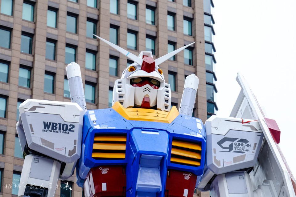 展覽》巨型鋼彈亞洲巡迴展GUNDAM docks at TAIWAN 就在統一時代百貨台北店
