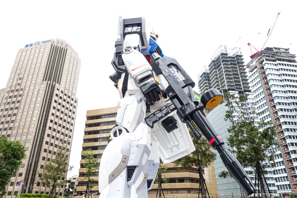 展覽》巨型鋼彈亞洲巡迴展GUNDAM docks at TAIWAN 就在統一時代百貨台北店