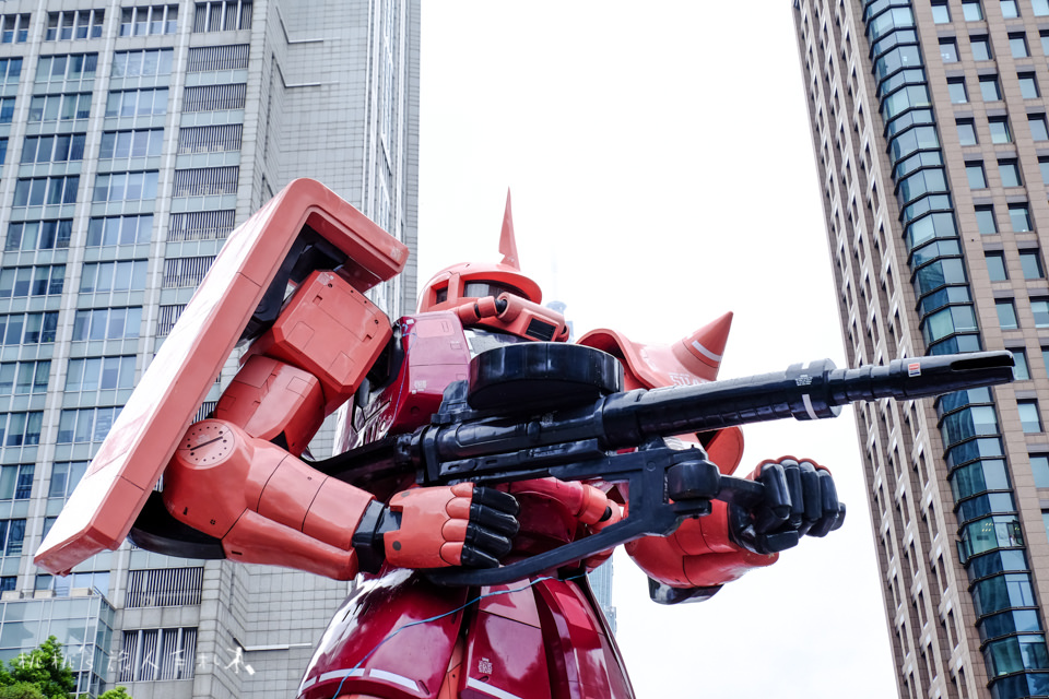 展覽》巨型鋼彈亞洲巡迴展GUNDAM docks at TAIWAN 就在統一時代百貨台北店