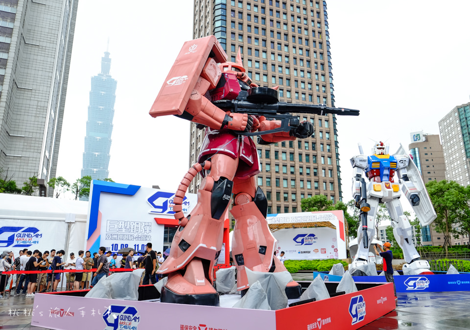 展覽》巨型鋼彈亞洲巡迴展GUNDAM docks at TAIWAN 就在統一時代百貨台北店
