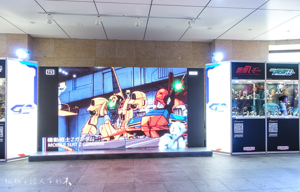 展覽》巨型鋼彈亞洲巡迴展GUNDAM docks at TAIWAN 就在統一時代百貨台北店