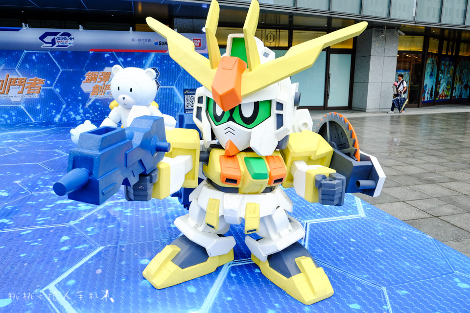 展覽》巨型鋼彈亞洲巡迴展GUNDAM docks at TAIWAN 就在統一時代百貨台北店