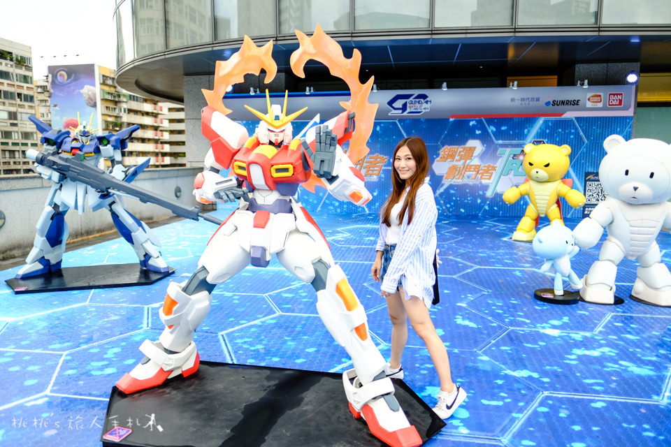 展覽》巨型鋼彈亞洲巡迴展GUNDAM docks at TAIWAN 就在統一時代百貨台北店