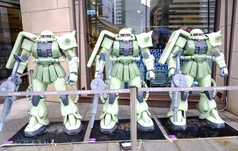 展覽》巨型鋼彈亞洲巡迴展GUNDAM docks at TAIWAN 就在統一時代百貨台北店