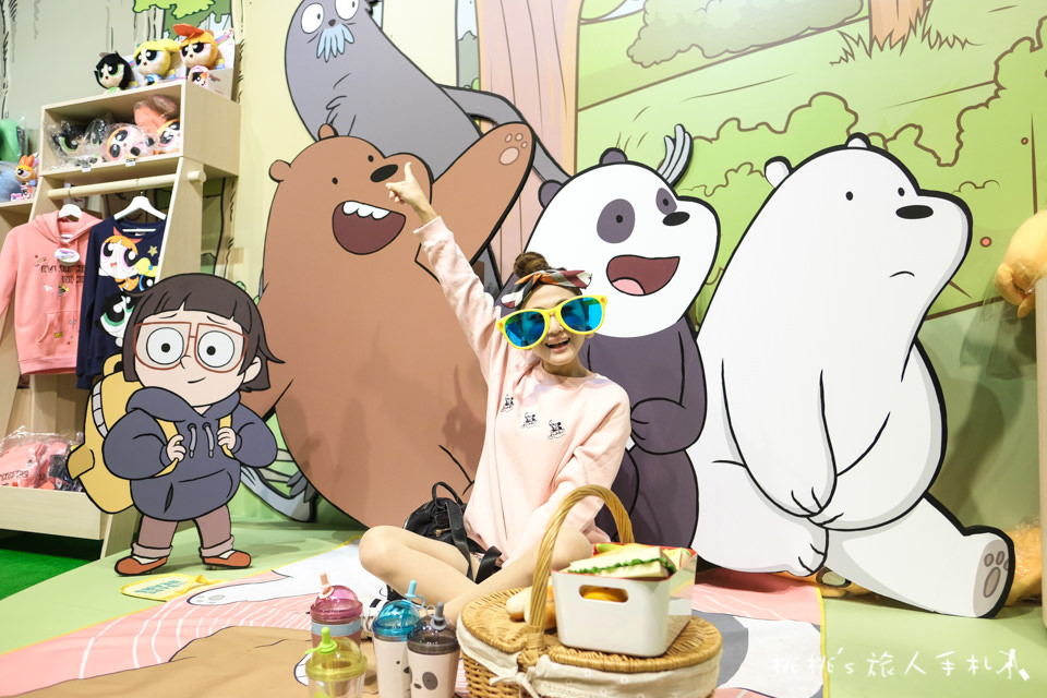 卡通頻道快閃店CN POP UP STORE│全台首間We Bare Bears熊熊咖啡廳期間限定店快來華山！