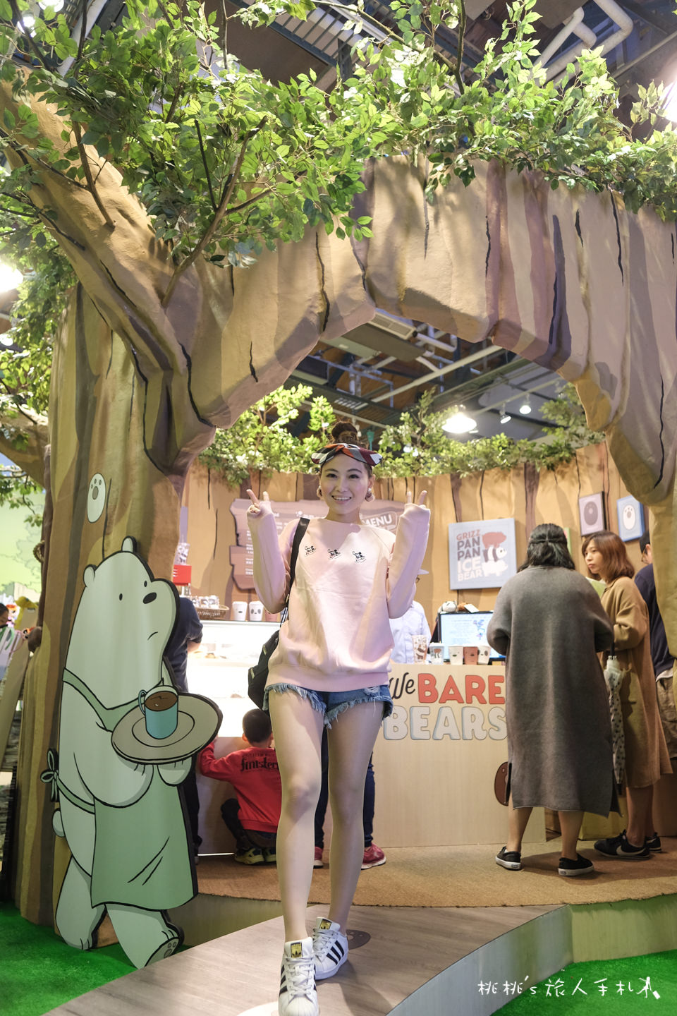 卡通頻道快閃店CN POP UP STORE│全台首間We Bare Bears熊熊咖啡廳期間限定店快來華山！