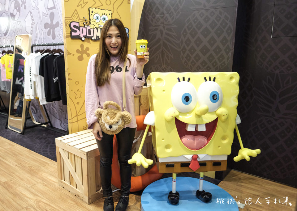 IG打卡景點》海綿寶寶快閃店POP-UP STORE│海綿寶寶派大星在台北信義威秀與粉絲拍照打卡相見歡