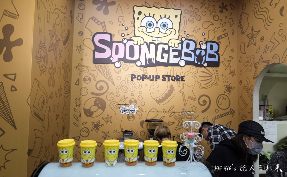 IG打卡景點》海綿寶寶快閃店POP-UP STORE│海綿寶寶派大星在台北信義威秀與粉絲拍照打卡相見歡