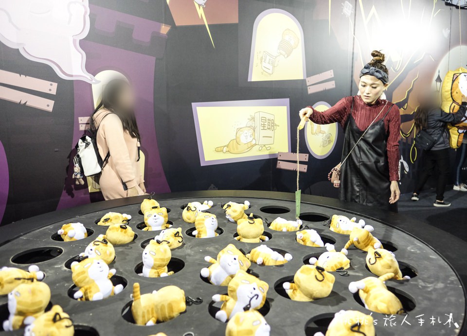 展覽》白爛貓超有事特展│LINE貼圖走出螢幕 立體化超萌貓咪在松山文創