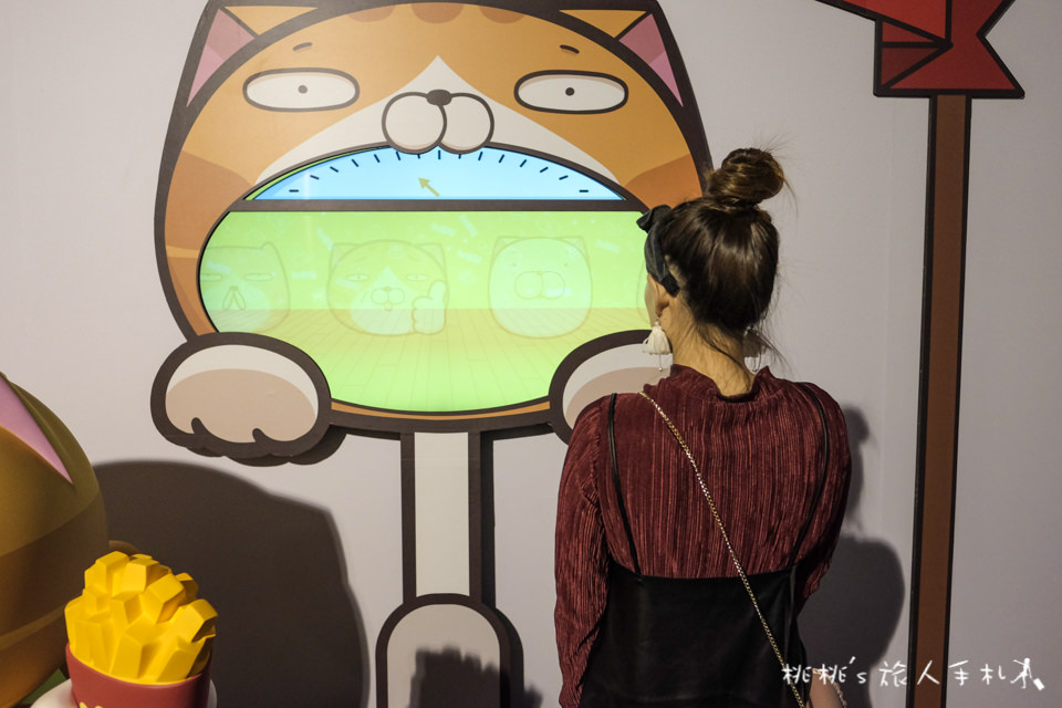 展覽》白爛貓超有事特展│LINE貼圖走出螢幕 立體化超萌貓咪在松山文創