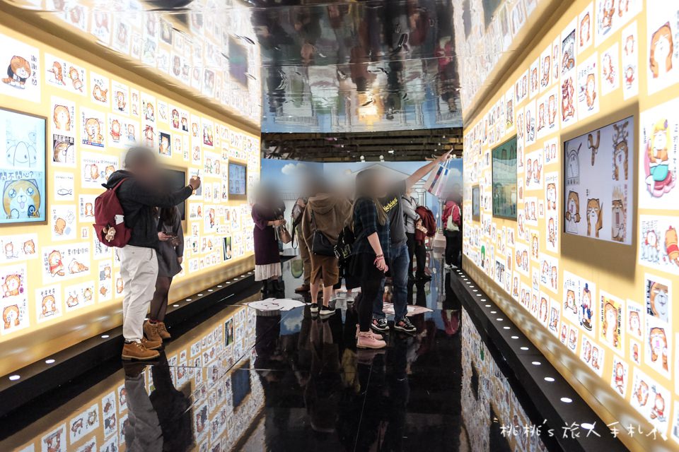 展覽》白爛貓超有事特展│LINE貼圖走出螢幕 立體化超萌貓咪在松山文創