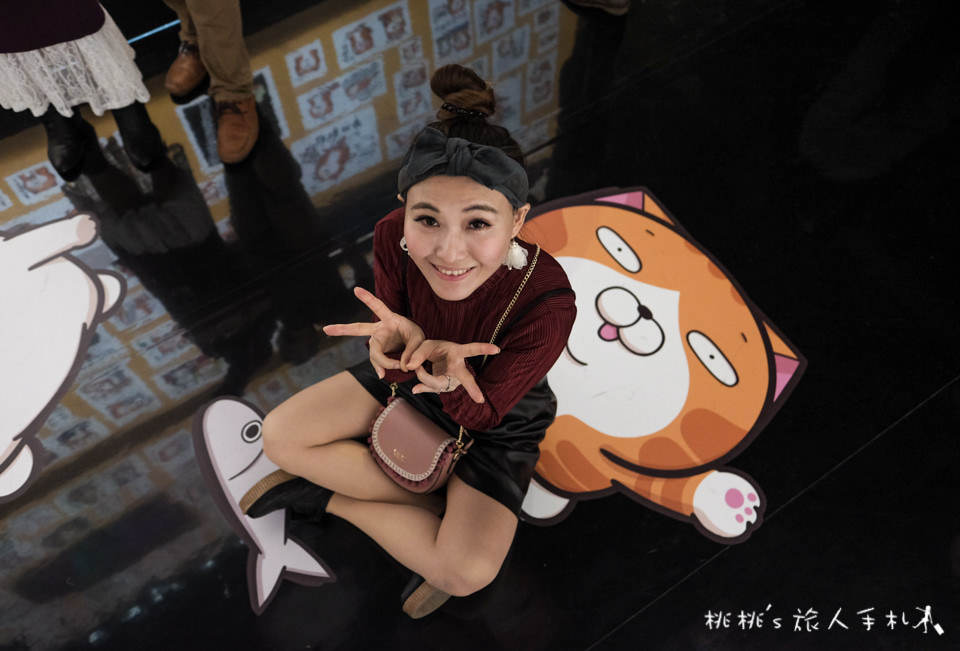 展覽》白爛貓超有事特展│LINE貼圖走出螢幕 立體化超萌貓咪在松山文創