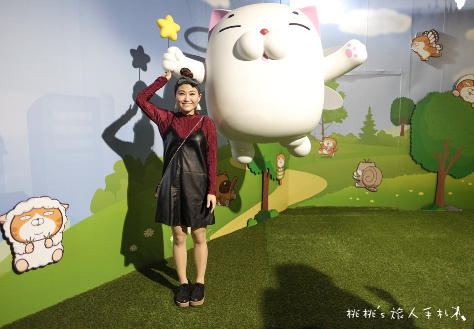 展覽》白爛貓超有事特展│LINE貼圖走出螢幕 立體化超萌貓咪在松山文創