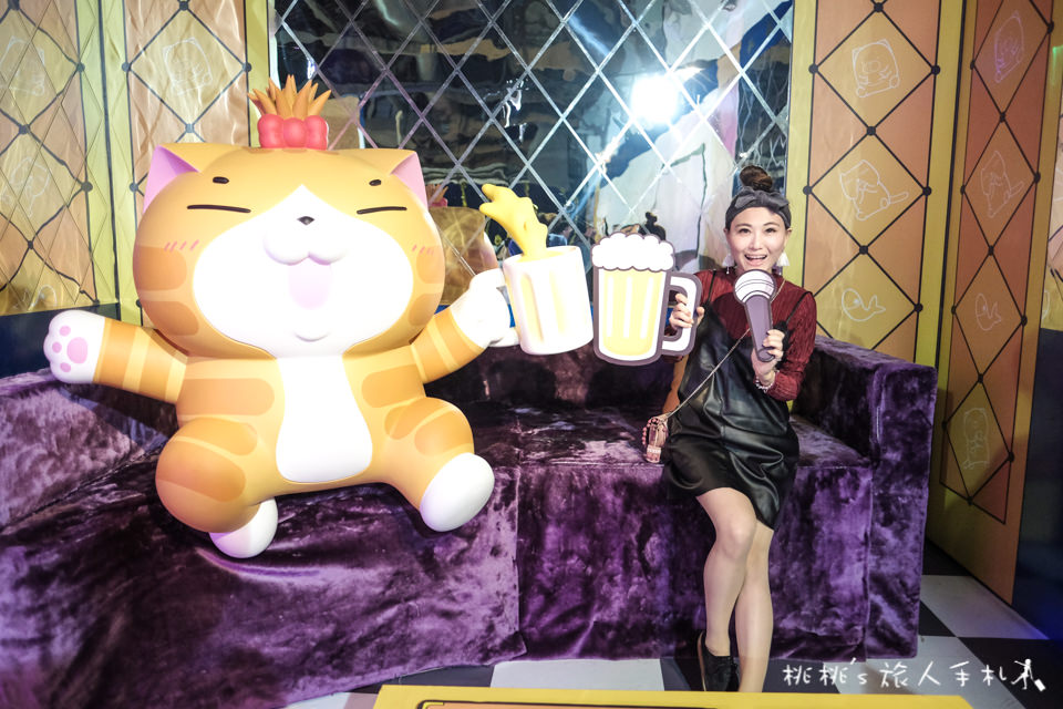 展覽》白爛貓超有事特展│LINE貼圖走出螢幕 立體化超萌貓咪在松山文創