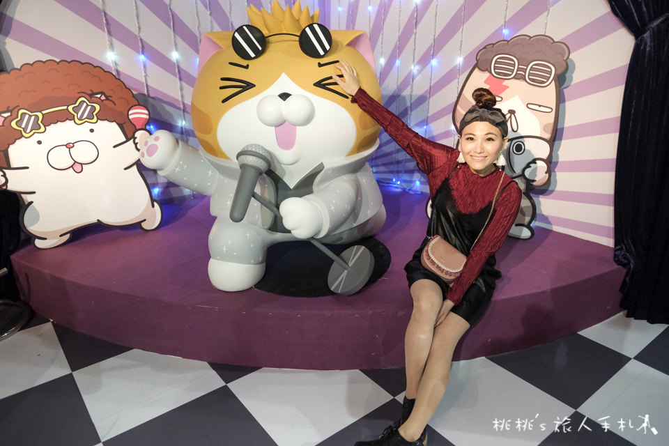 展覽》白爛貓超有事特展│LINE貼圖走出螢幕 立體化超萌貓咪在松山文創