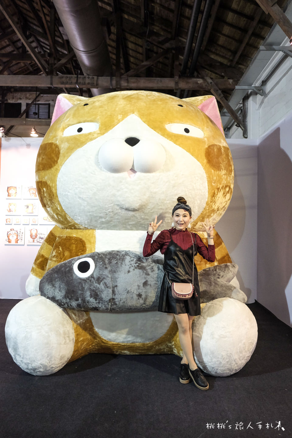 展覽》白爛貓超有事特展│LINE貼圖走出螢幕 立體化超萌貓咪在松山文創
