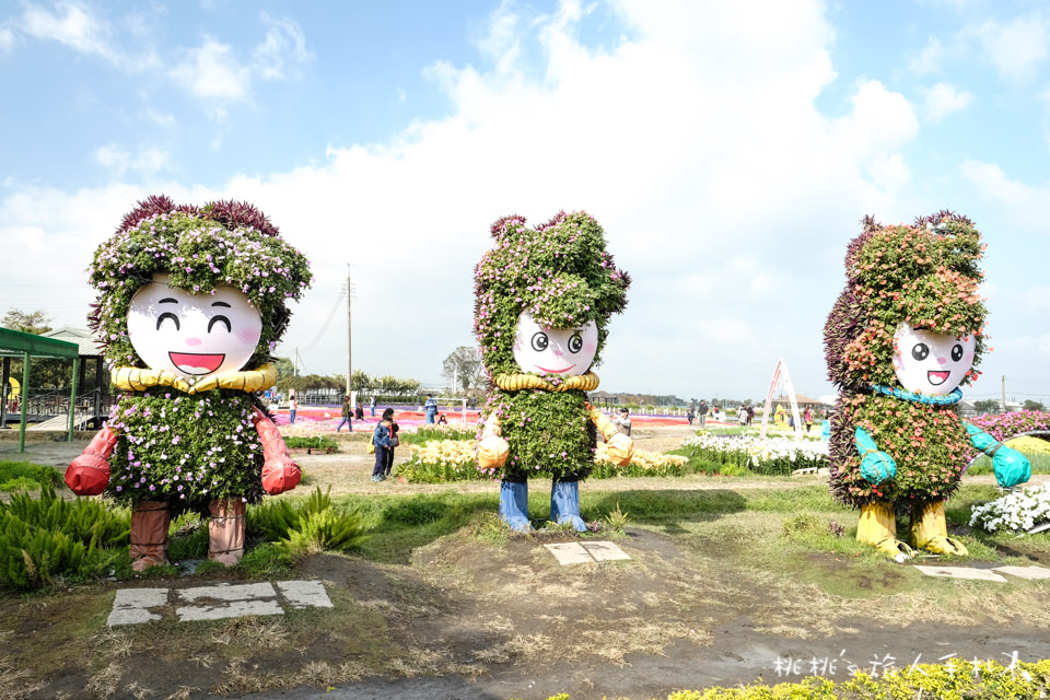 中社觀光花市》鬱金香花海 台中花毯節附近景點這裡最強