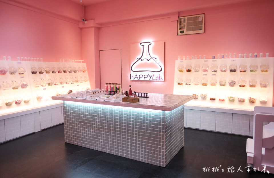 IG打卡景點》嘉義Happy Lab.糖果扭蛋店│打開粉紅販賣機大門 你就是網美！