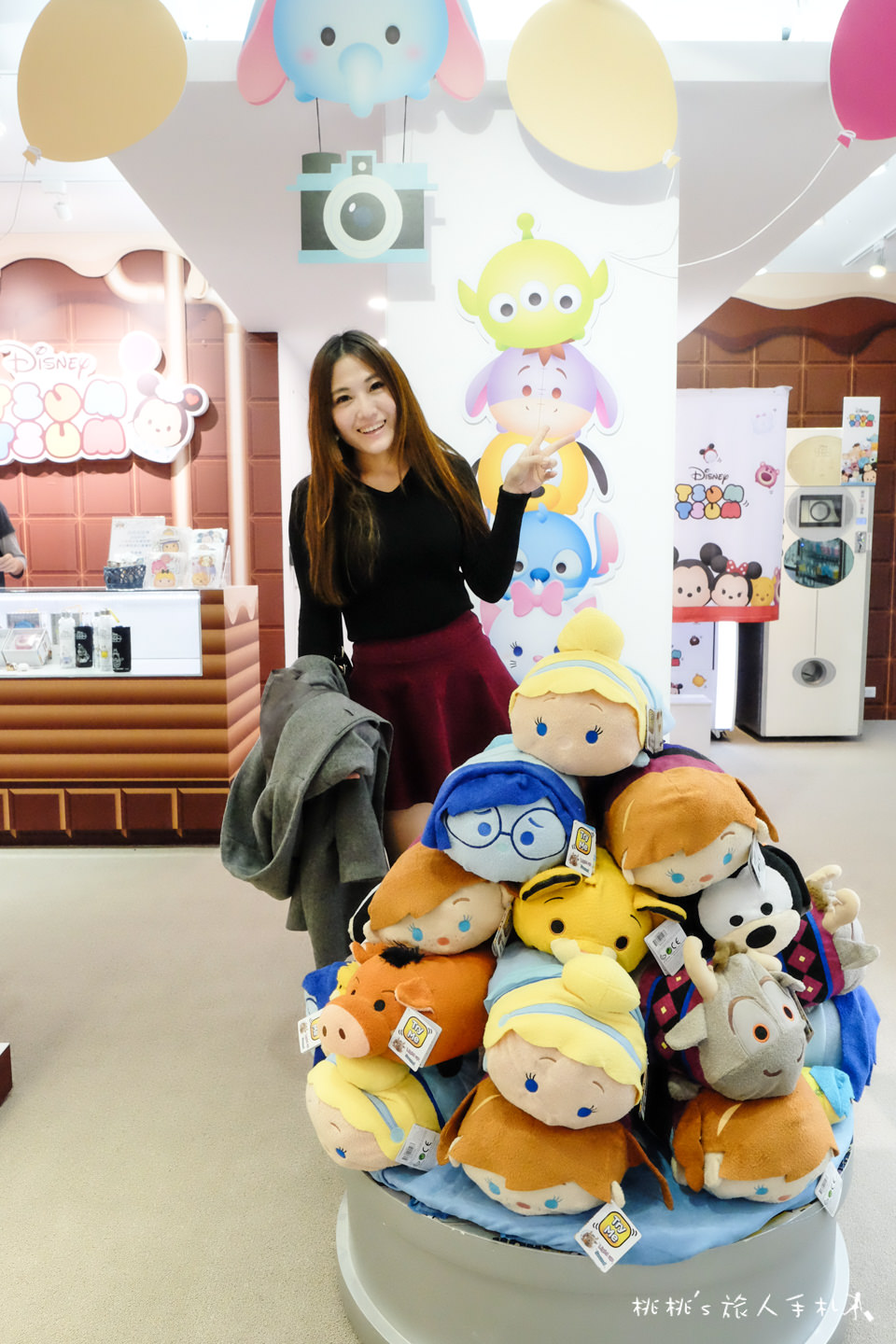 IG打卡景點》迪士尼TSUM TSUM派對工廠快閃店，就在野獸國台北忠孝店