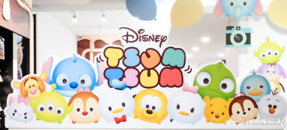 IG打卡景點》迪士尼TSUM TSUM派對工廠快閃店，就在野獸國台北忠孝店