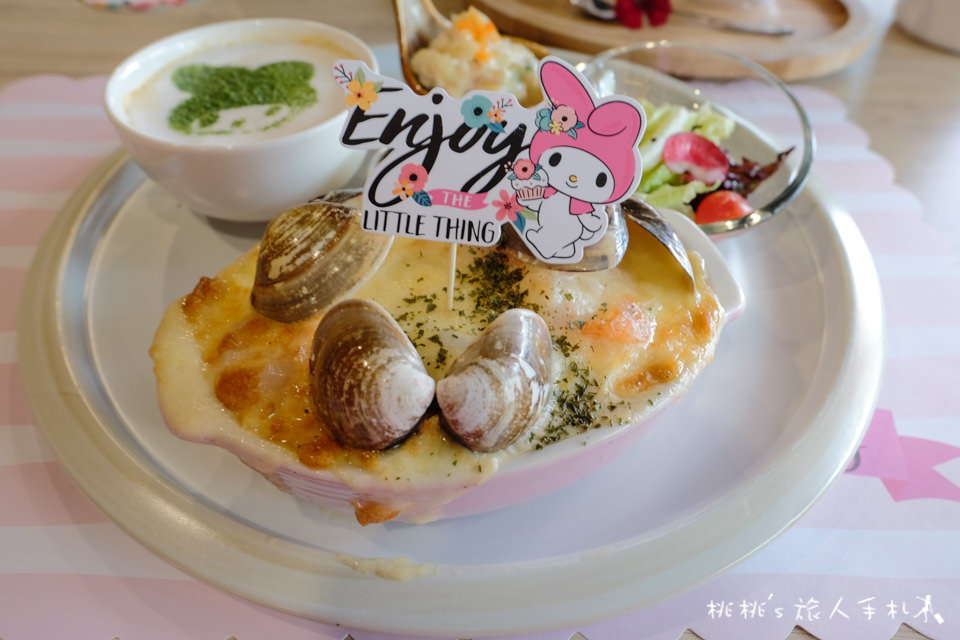 台北主題餐廳》美樂蒂花草風期間限定咖啡廳 My Melody X Amandier│首度登台