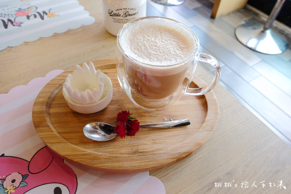 台北主題餐廳》美樂蒂花草風期間限定咖啡廳 My Melody X Amandier│首度登台