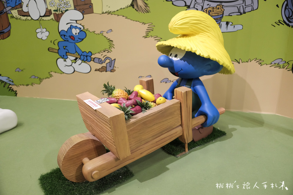 展覽》藍色小精靈愛在17特展│小精靈的巨大蘑菇屋在這啦！