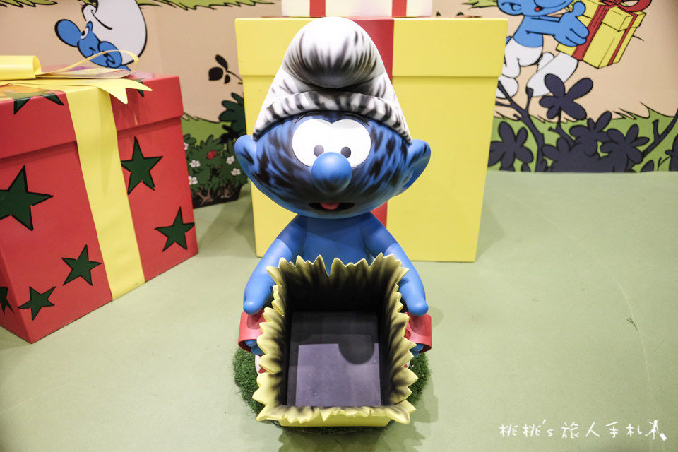展覽》藍色小精靈愛在17特展│小精靈的巨大蘑菇屋在這啦！