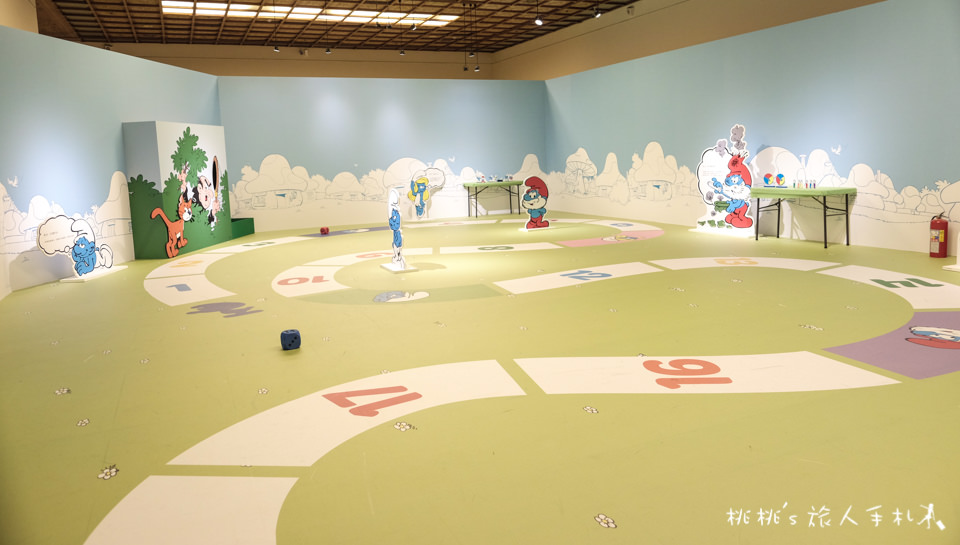 展覽》藍色小精靈愛在17特展│小精靈的巨大蘑菇屋在這啦！
