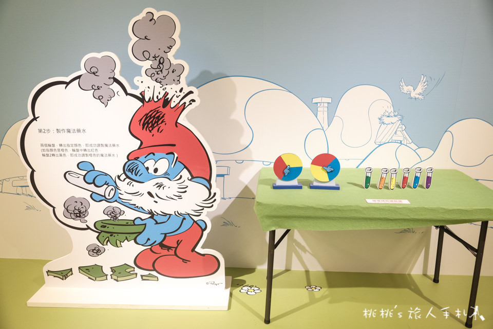 展覽》藍色小精靈愛在17特展│小精靈的巨大蘑菇屋在這啦！