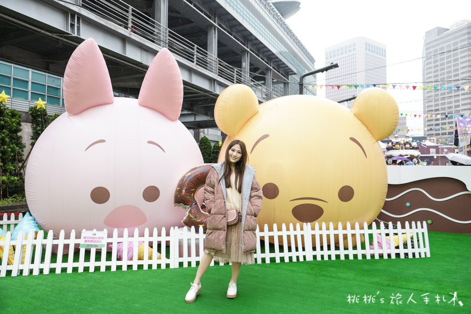 展覽》2018迪士尼TSUM TSUM派對嘉年華│巨大巧克力蛋糕玩轉台北101