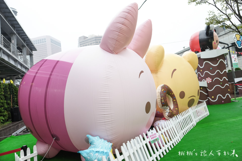 展覽》2018迪士尼TSUM TSUM派對嘉年華│巨大巧克力蛋糕玩轉台北101