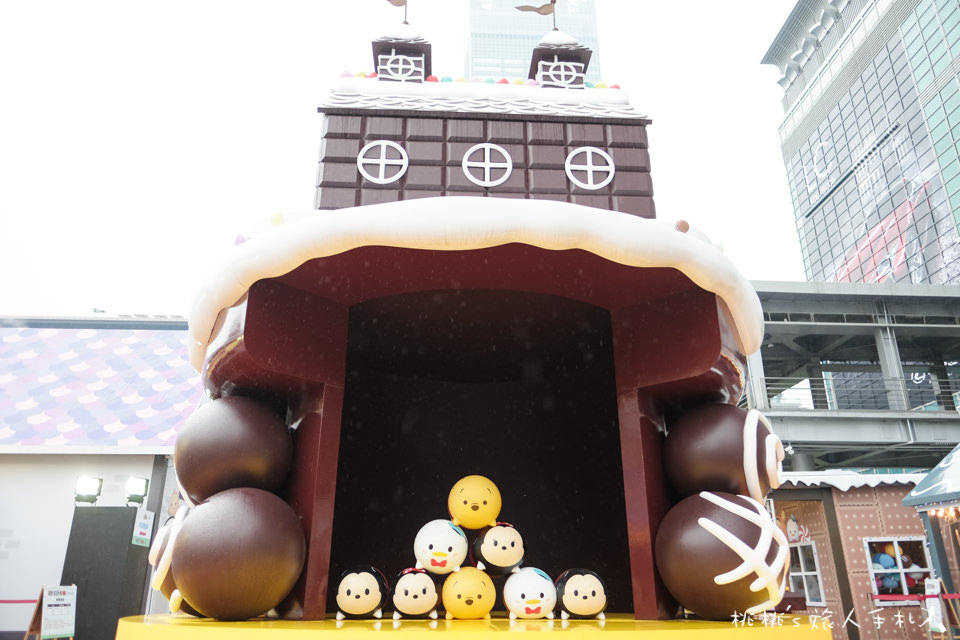 展覽》2018迪士尼TSUM TSUM派對嘉年華│巨大巧克力蛋糕玩轉台北101
