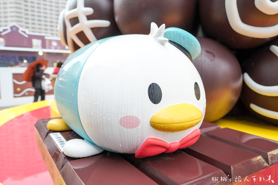 展覽》2018迪士尼TSUM TSUM派對嘉年華│巨大巧克力蛋糕玩轉台北101