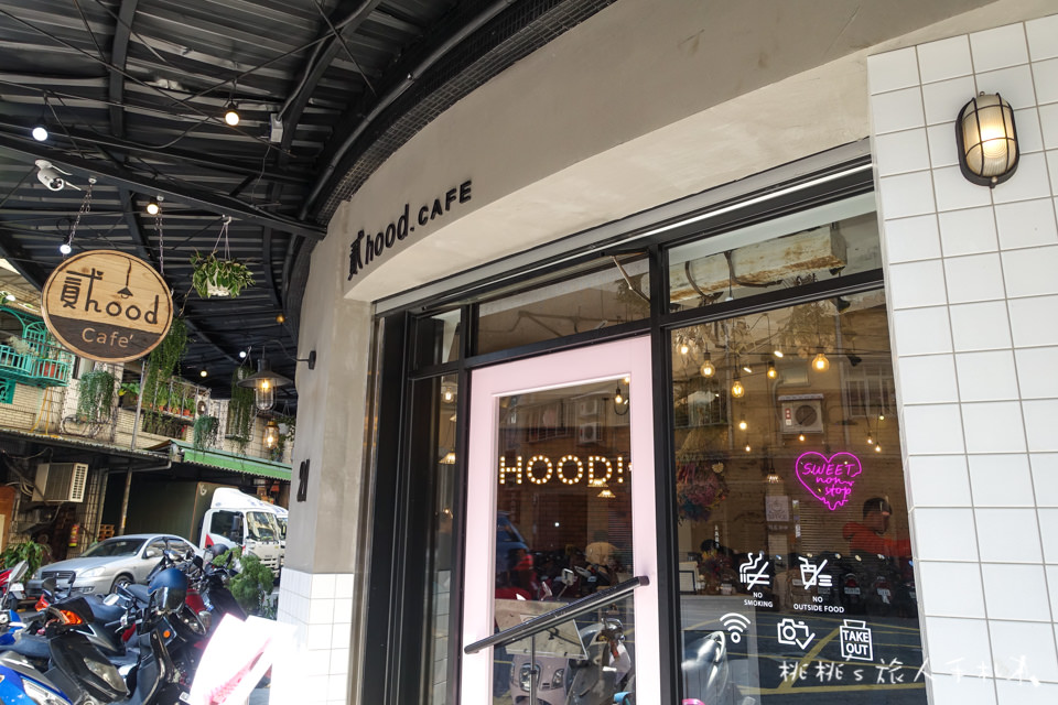 IG打卡美食》中和早午餐 貳Hood.cafe'│網美最愛乾燥花白磚牆