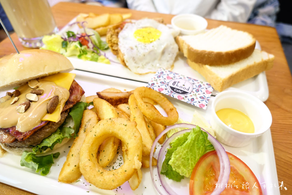 IG打卡美食》中和早午餐 貳Hood.cafe'│網美最愛乾燥花白磚牆