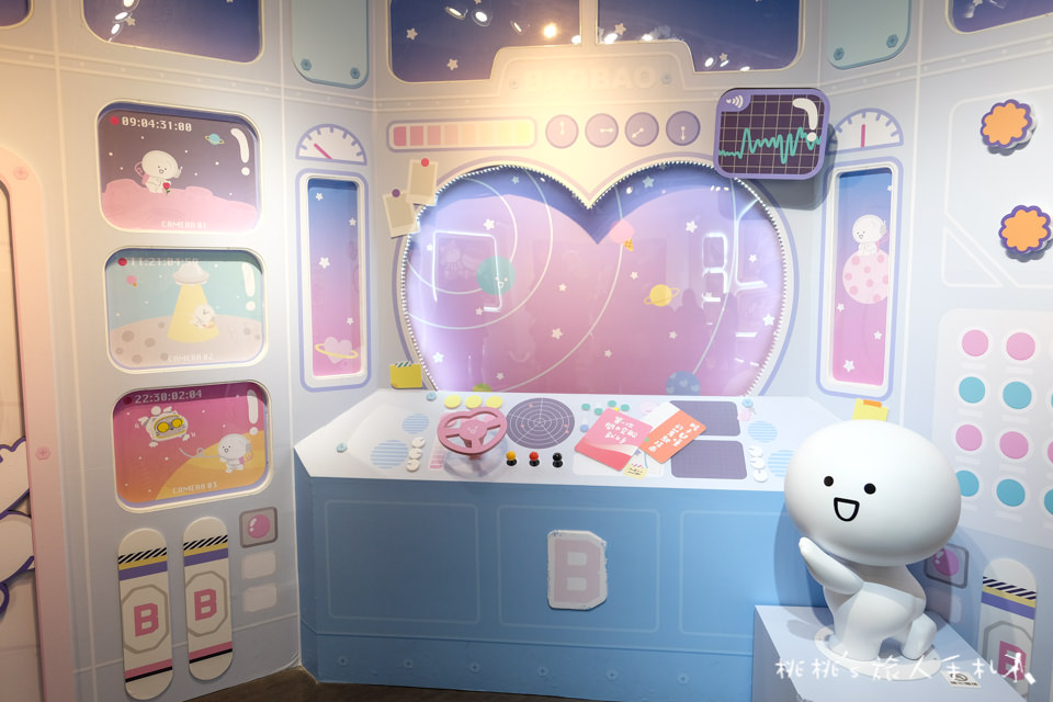 展覽》我是小小太空人 不可思議的星球互動特展│LINE貼圖明星大集結一起上太空！