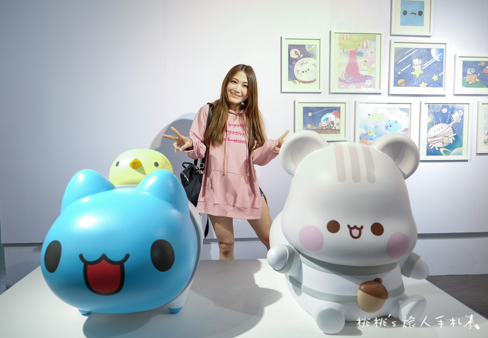 展覽》我是小小太空人 不可思議的星球互動特展│LINE貼圖明星大集結一起上太空！