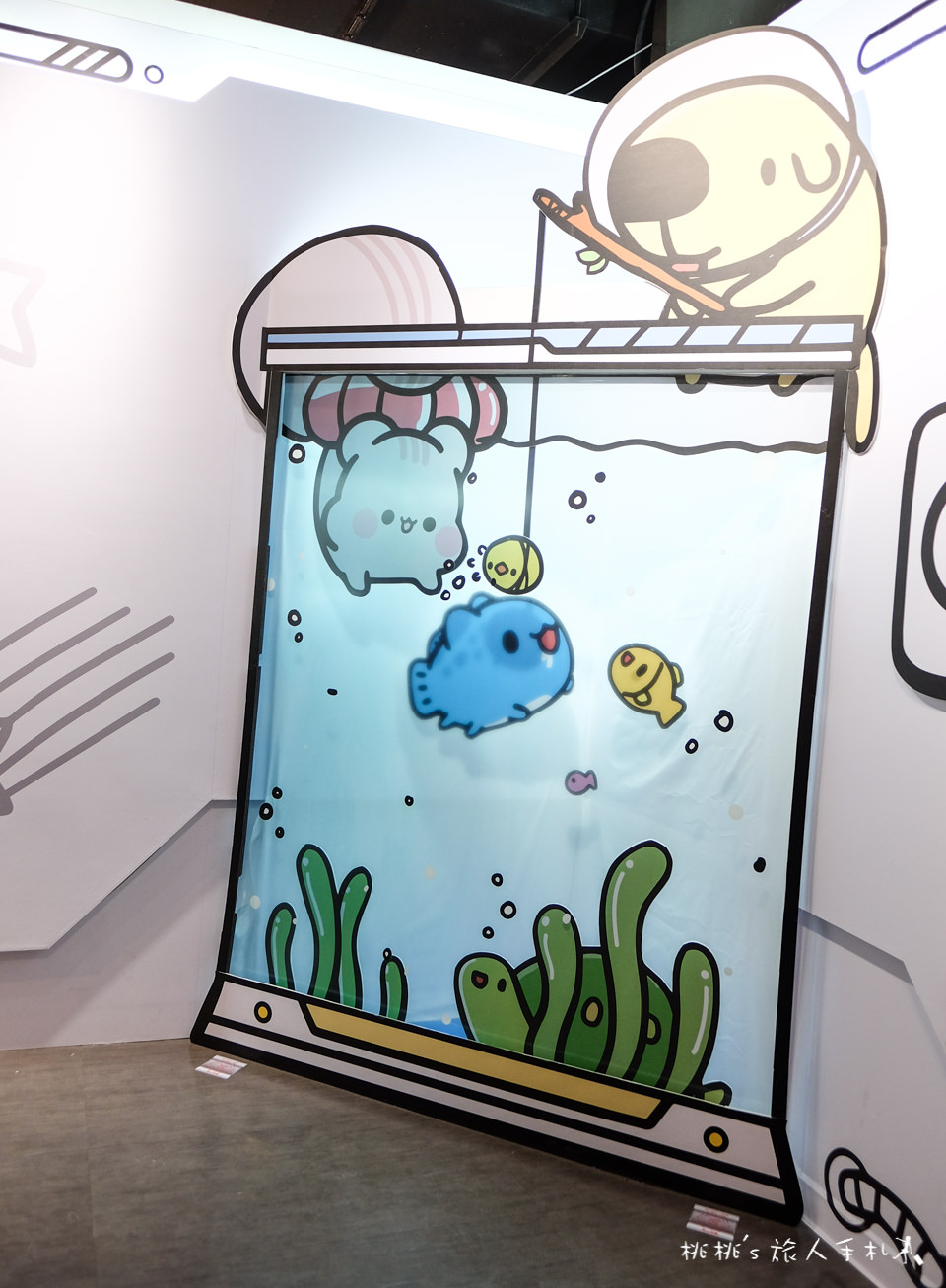 展覽》我是小小太空人 不可思議的星球互動特展│LINE貼圖明星大集結一起上太空！
