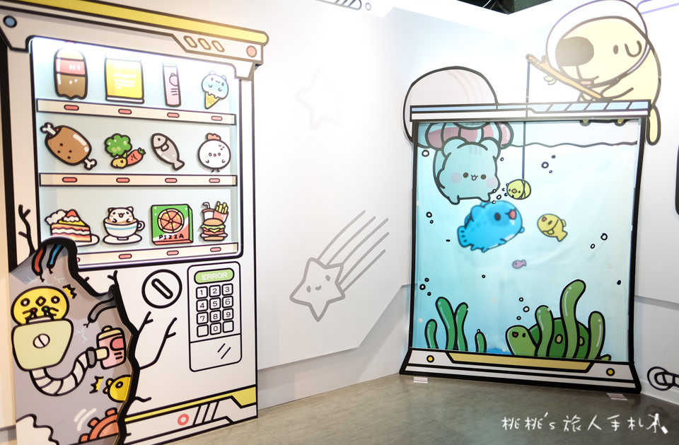 展覽》我是小小太空人 不可思議的星球互動特展│LINE貼圖明星大集結一起上太空！