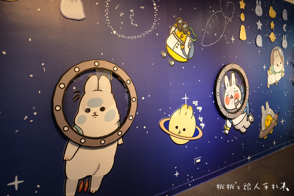 展覽》我是小小太空人 不可思議的星球互動特展│LINE貼圖明星大集結一起上太空！