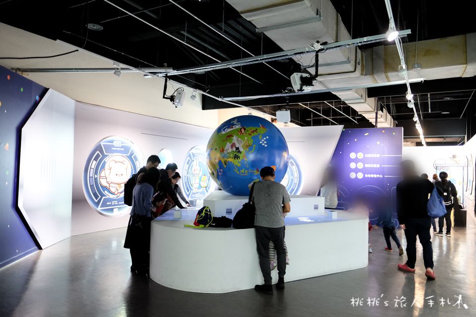 展覽》我是小小太空人 不可思議的星球互動特展│LINE貼圖明星大集結一起上太空！