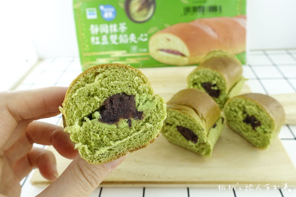 全家FamilyMart》靜岡抹茶紅豆鬆餅&靜岡抹茶紅豆雙餡夾心│開箱分享