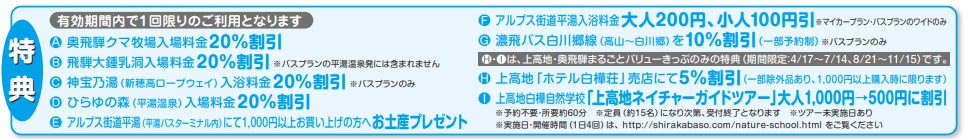 名古屋交通》新穗高纜車+濃飛巴士套票│LAWSON購票教學