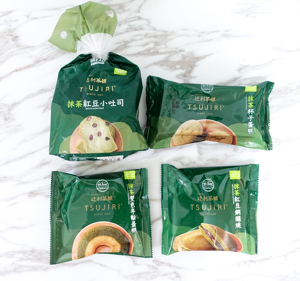全聯》TSUJIRI辻利茶舖│京都宇治抹茶11款蛋糕甜點 開賣啦！