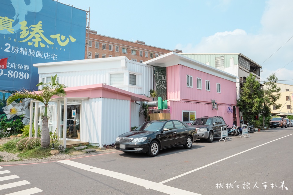 IG打卡餐廳》台中霧峰WOOH WOOH WOOH│粉紅貨櫃屋早午餐