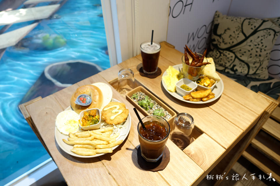 IG打卡餐廳》台中霧峰WOOH WOOH WOOH│粉紅貨櫃屋早午餐